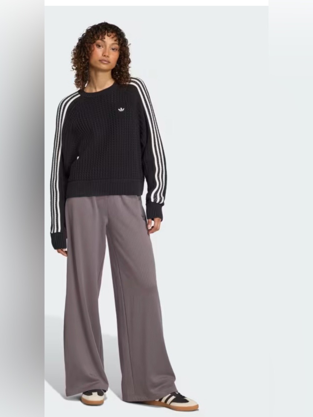 Adidas Essentials winterized Wide Rib Pants, size L